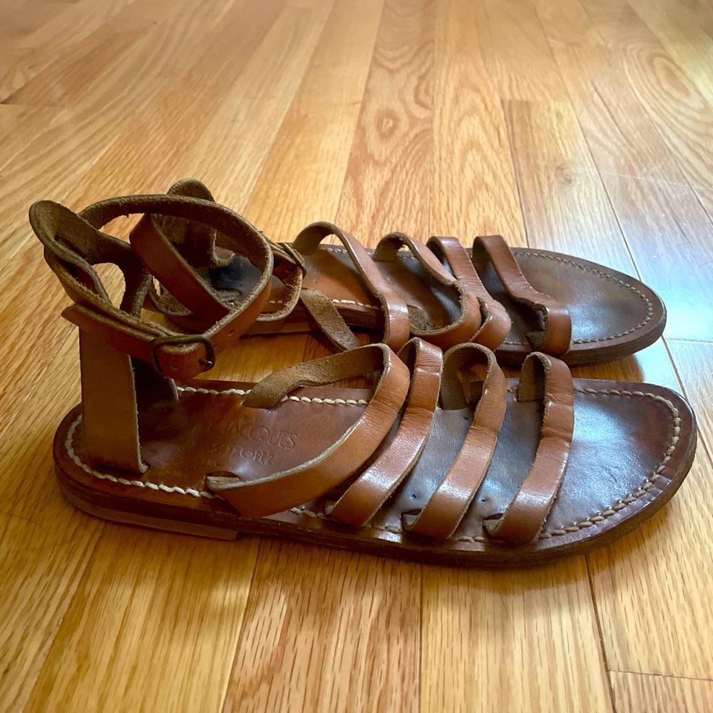COPY - K. Jacques St. Tropez Leather Sandals